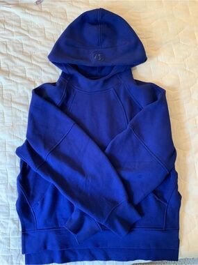lululemon athletica Royal Blue Oversized Scuba Hoodie